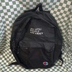 jiu-jitsu people are crazy backpack